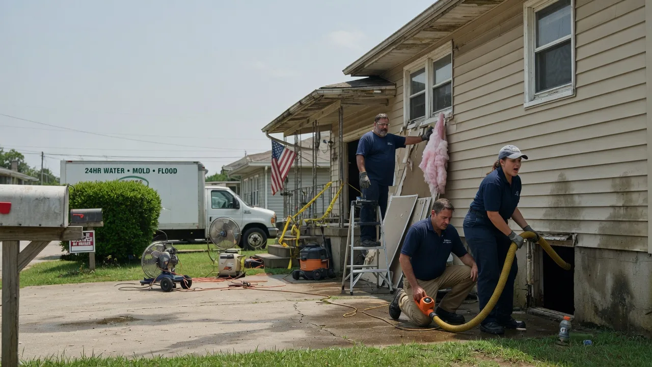 Water Damage Repair in Nokomis, IL near me